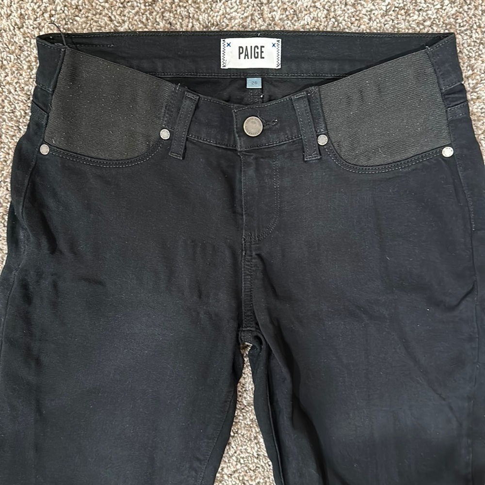 Paige Verdugo Ultra Skinny MATERNITY Jeans - Picture 4 of 7
